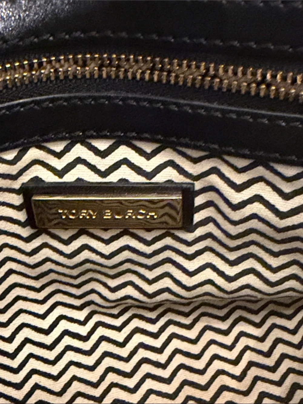 Tory Burch Kerrington Crossbody Viva Dot Bag with Gold Detailing